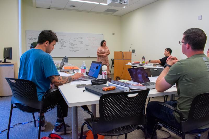 Chez plays host to Warrior-Scholar Project for second year