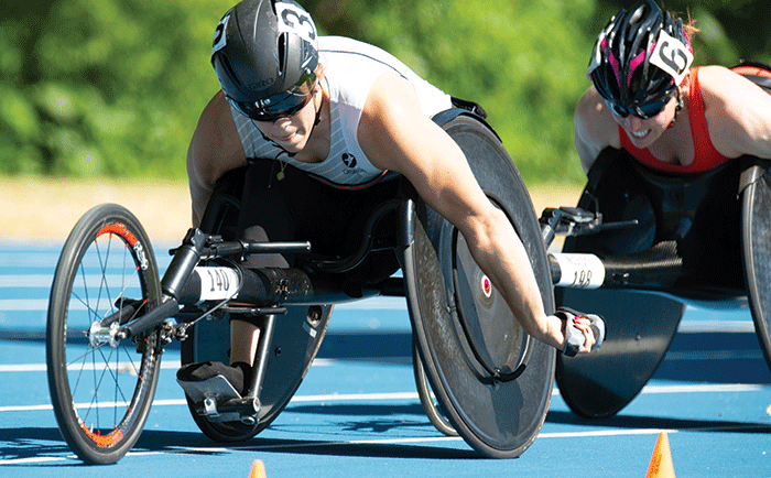Paralympian in pursuit of Ph.D.