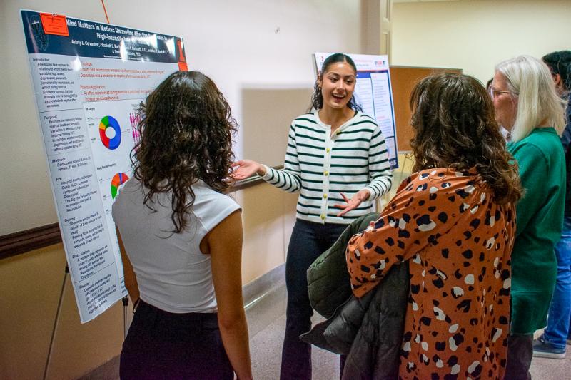 AHS students present diverse projects for Undergrad Research Week