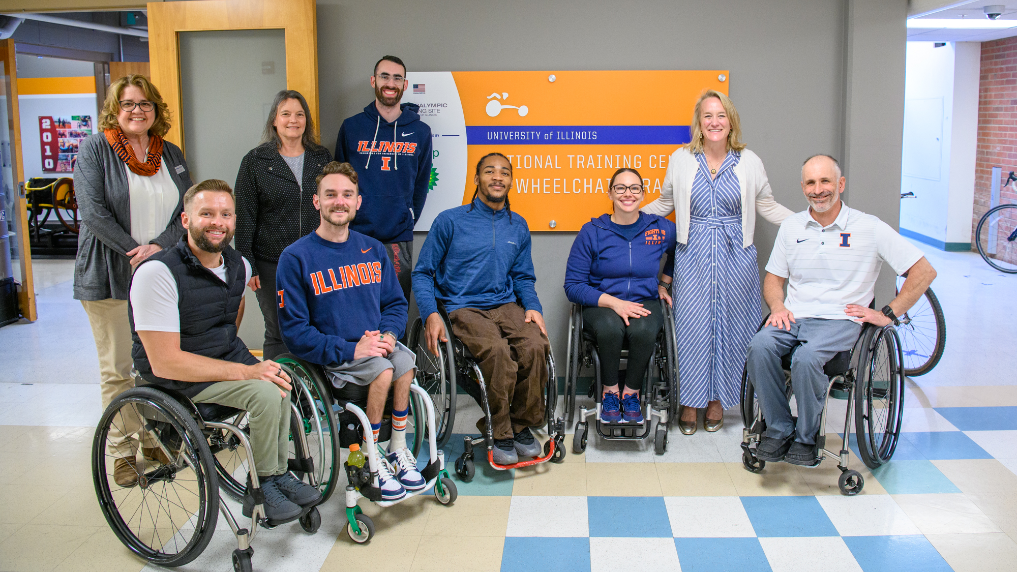 Budzinski visits DRES, comes away with appreciation for adaptive sports